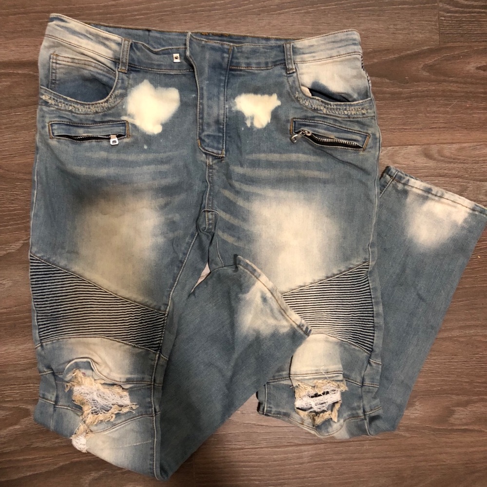 Balmain Blue Jeans